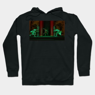 Floating islands jade guards Hoodie